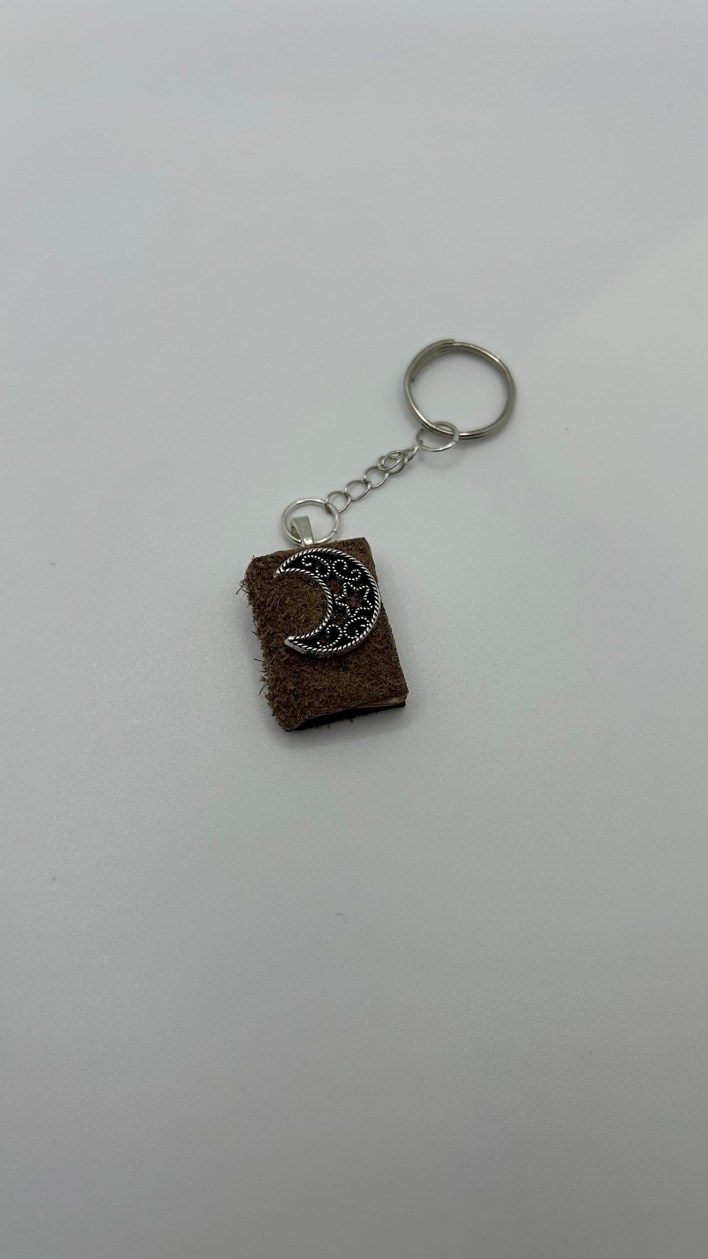 Handmade Spiritual Book Key Chain