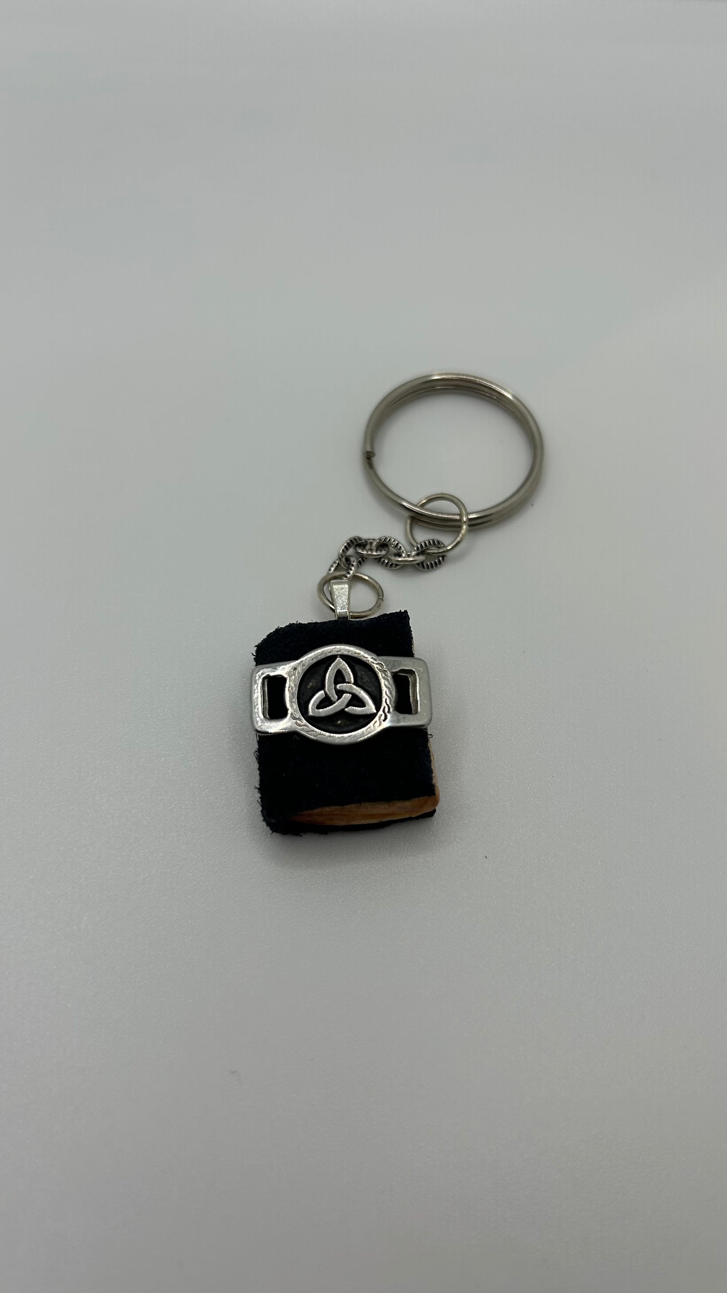 Handmade Spiritual Book Key Chain